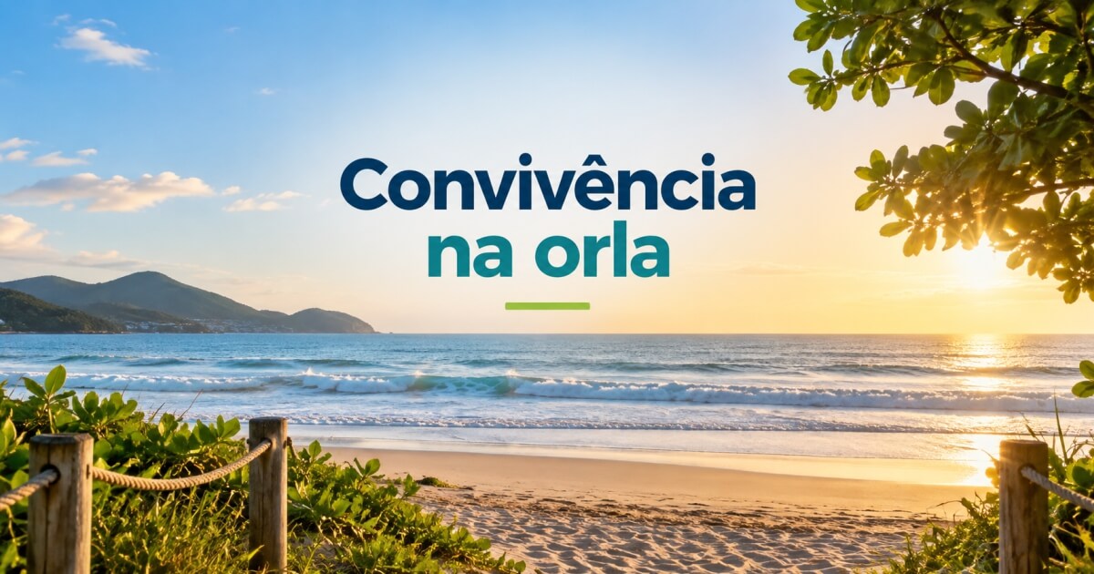 Convivência na orla de Juquehy